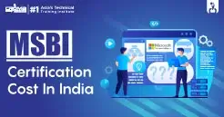 MSBI Certification Cost In India